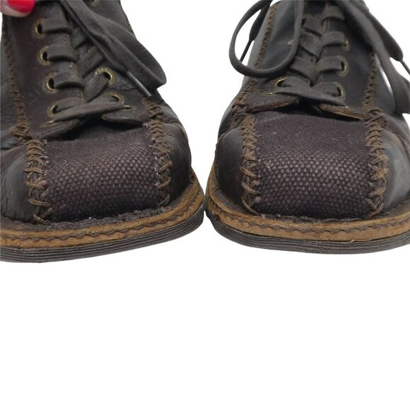 Dr. Martens Oxford Shoes Mens 11 Brown Leather Canvas Comfort Lace Up main image 7